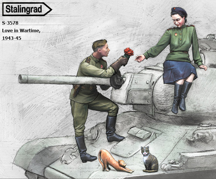 Stalingrad Resin Figures